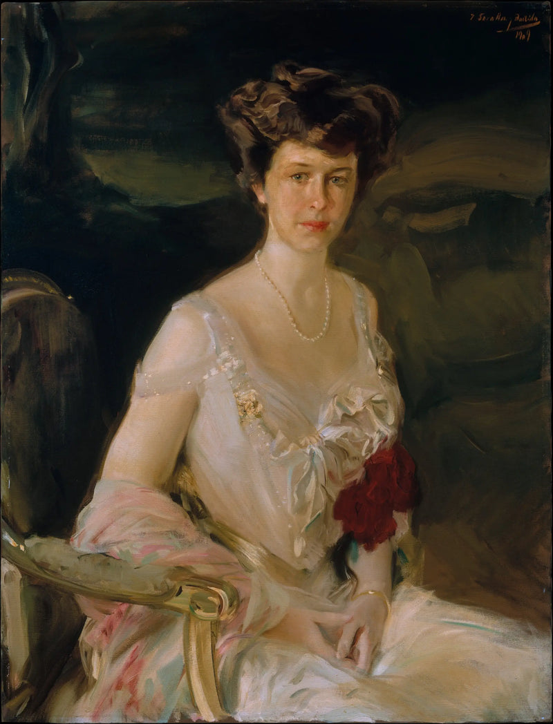 Madam Winthrop W. Aldrich Portresi - Joaquín Sorolla