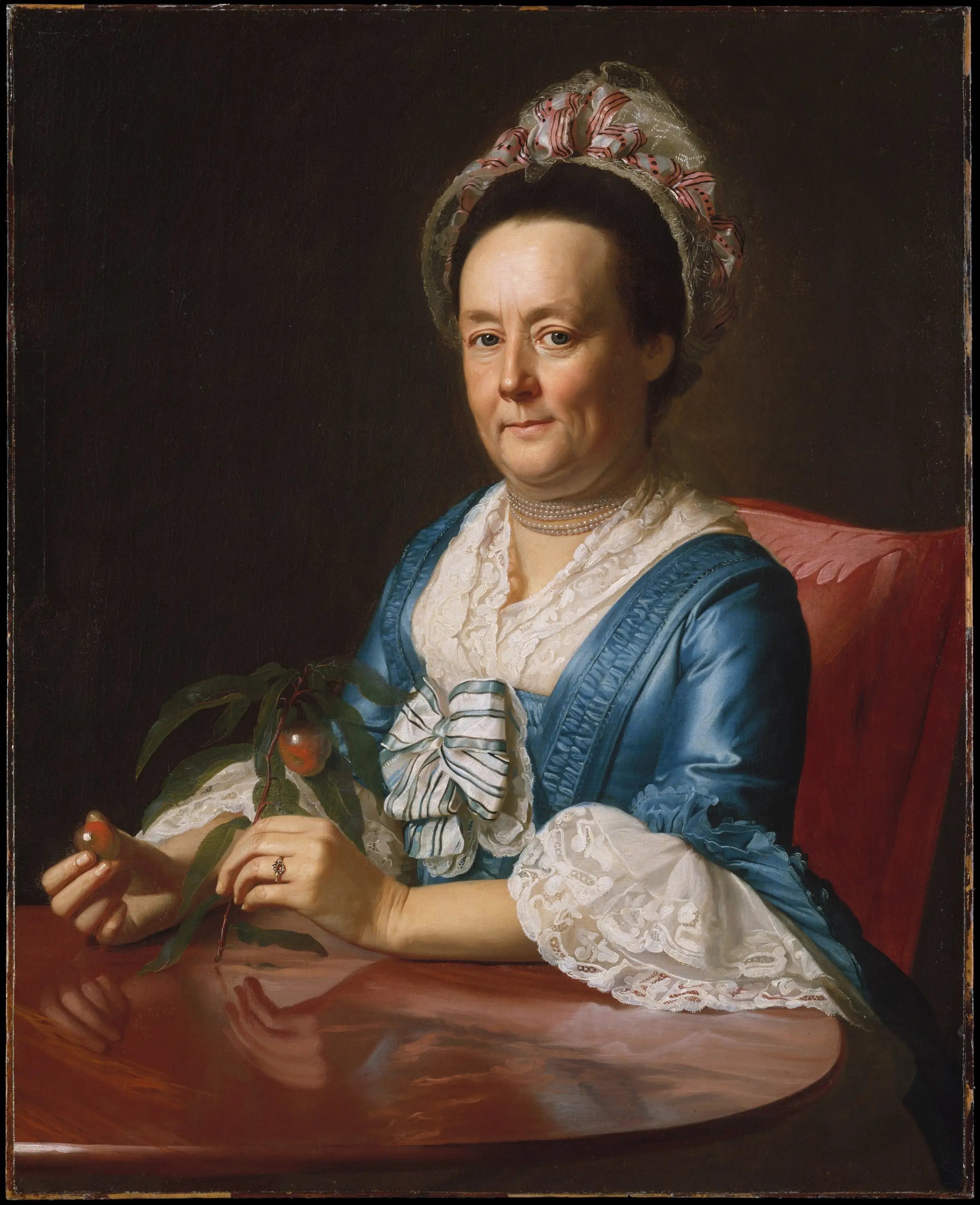 Mme John Winthrop - John Singleton Copley - Alpha Reproduction