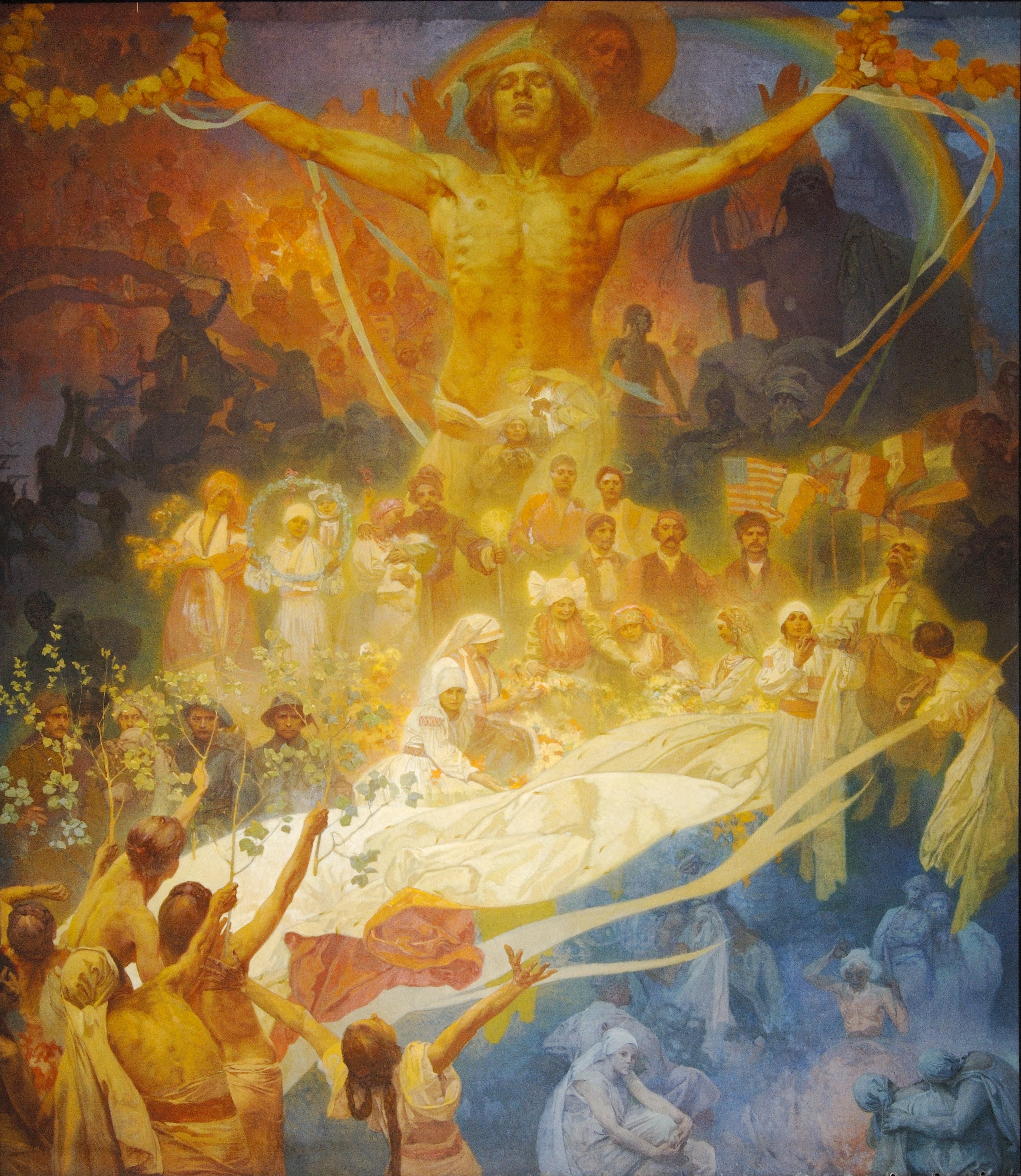 Kölelerin Apotheozu - Alphonse Mucha