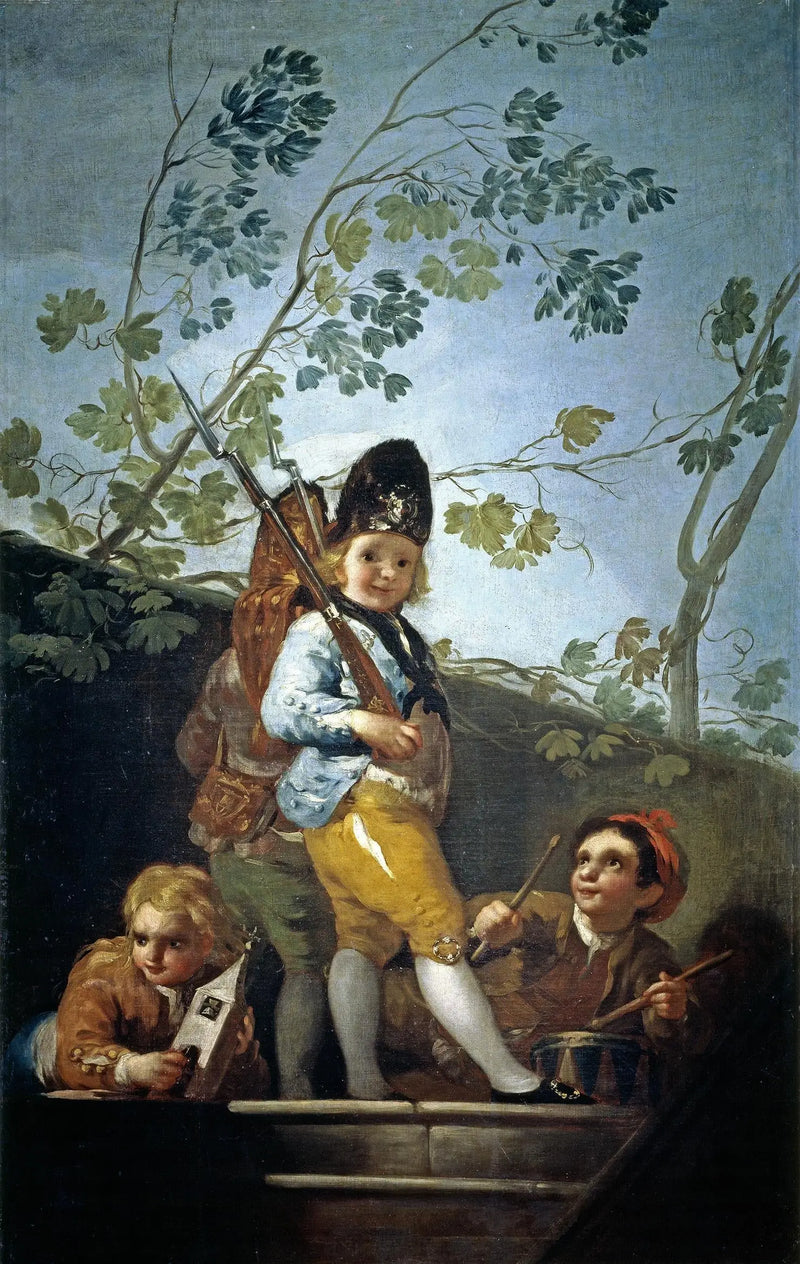 Asker Oynayan Çocuklar - Francisco de Goya