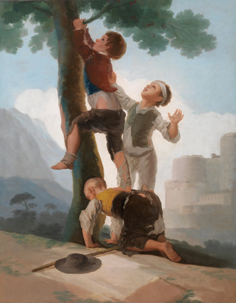 Ağaçta Tırmanan Çocuklar - Francisco de Goya