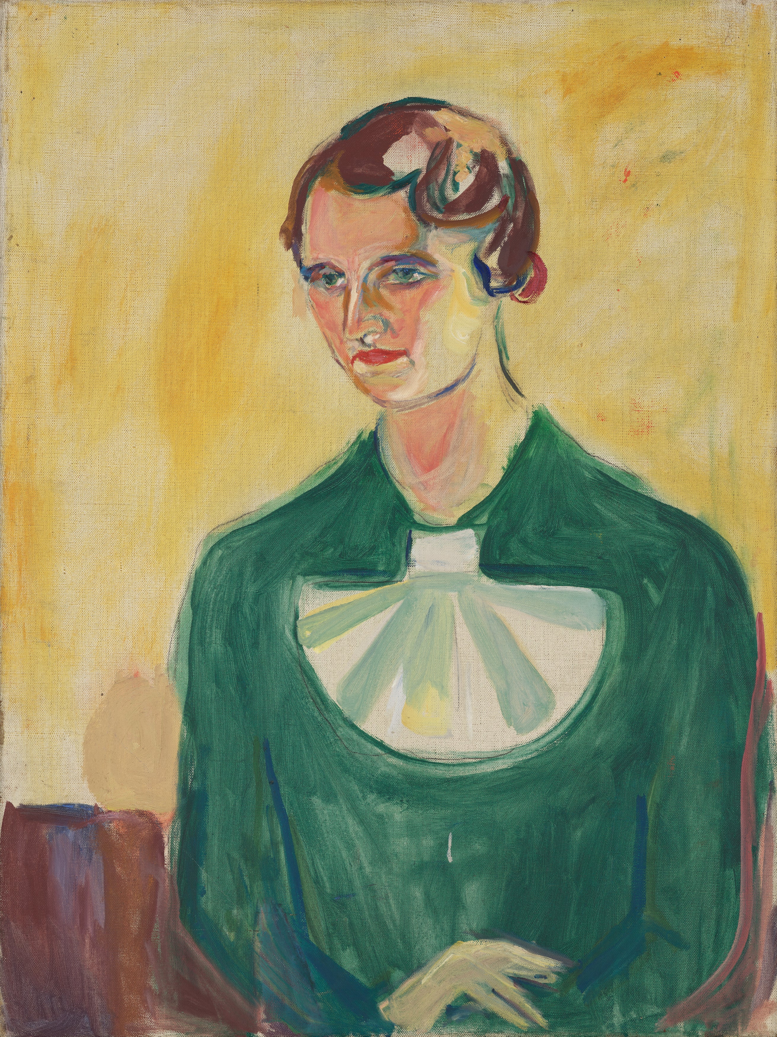 Reproduction du tableau « Annie Stenersen - Edvard Munch » par Alpha Reproduction en peinture à l’huile