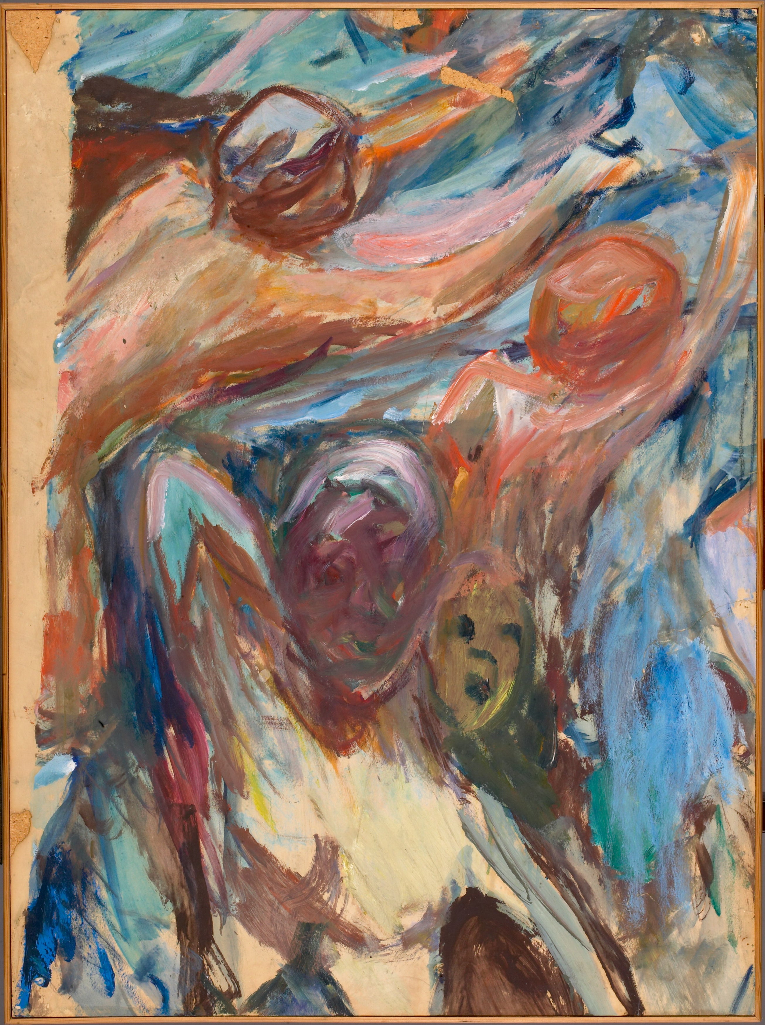 Reproduction du tableau « Personnages nus - Edvard Munch » par Alpha Reproduction en peinture à l’huile