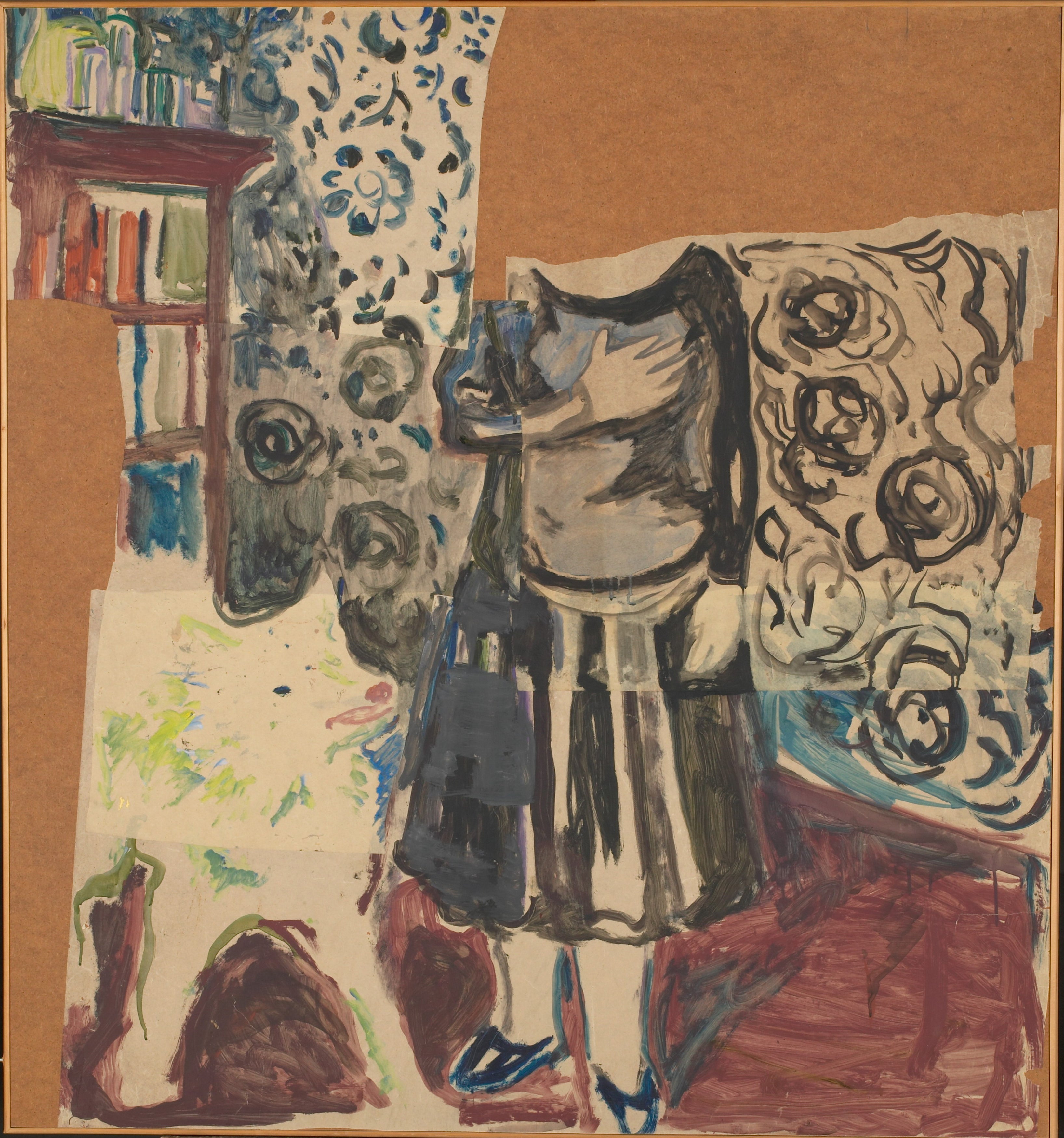Reproduction du tableau « Femme au samoyède - Edvard Munch » par Alpha Reproduction en peinture à l’huile