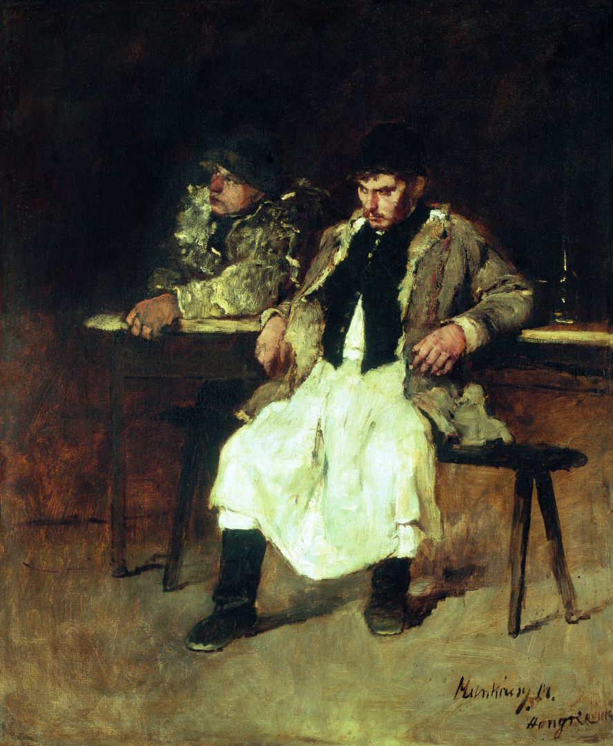 Étudier pour le héros du village - Mihály Munkácsy