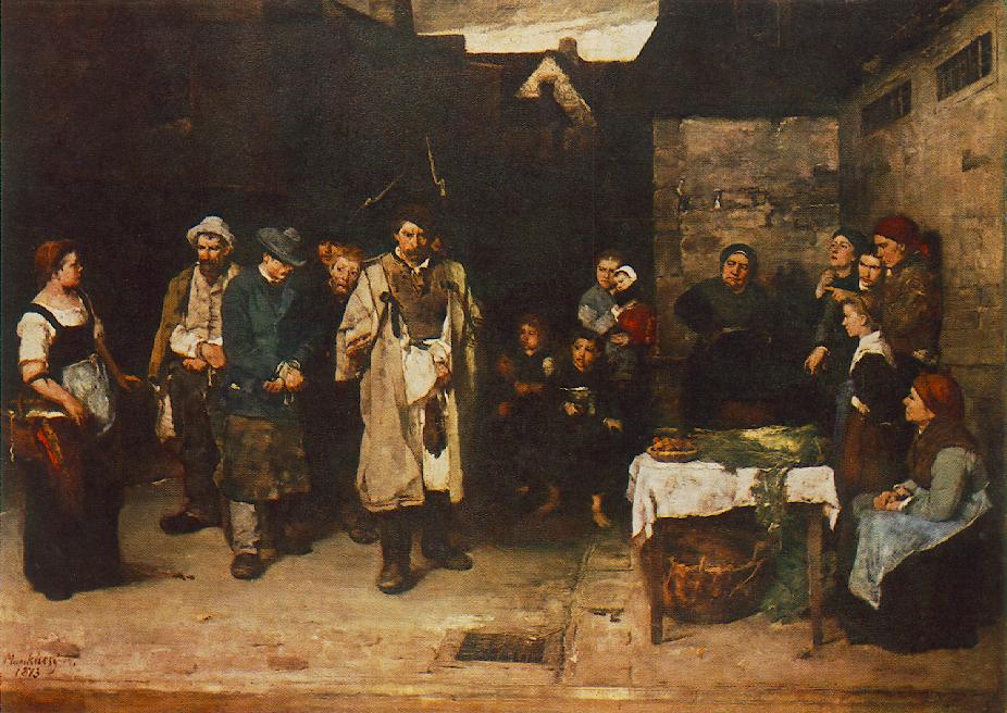 Les vagabonds de la nuit I. - Mihály Munkácsy