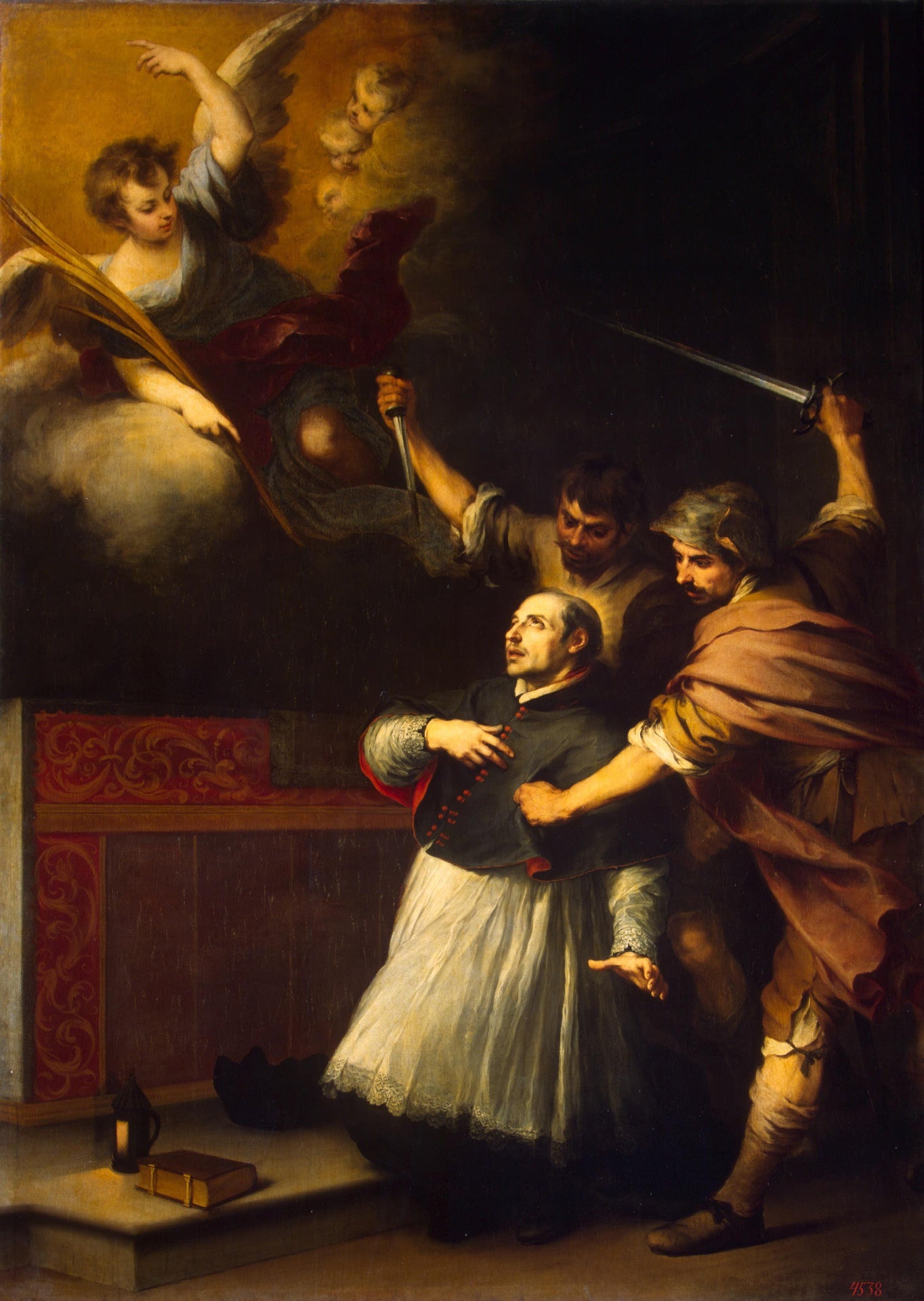 Mort de l'inquisiteur Pedro de Arbues - Bartolomé Esteban Murillo