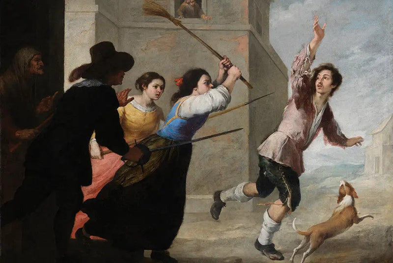 Gelişmiş Oğulun Kovulması - Bartolomé Esteban Murillo