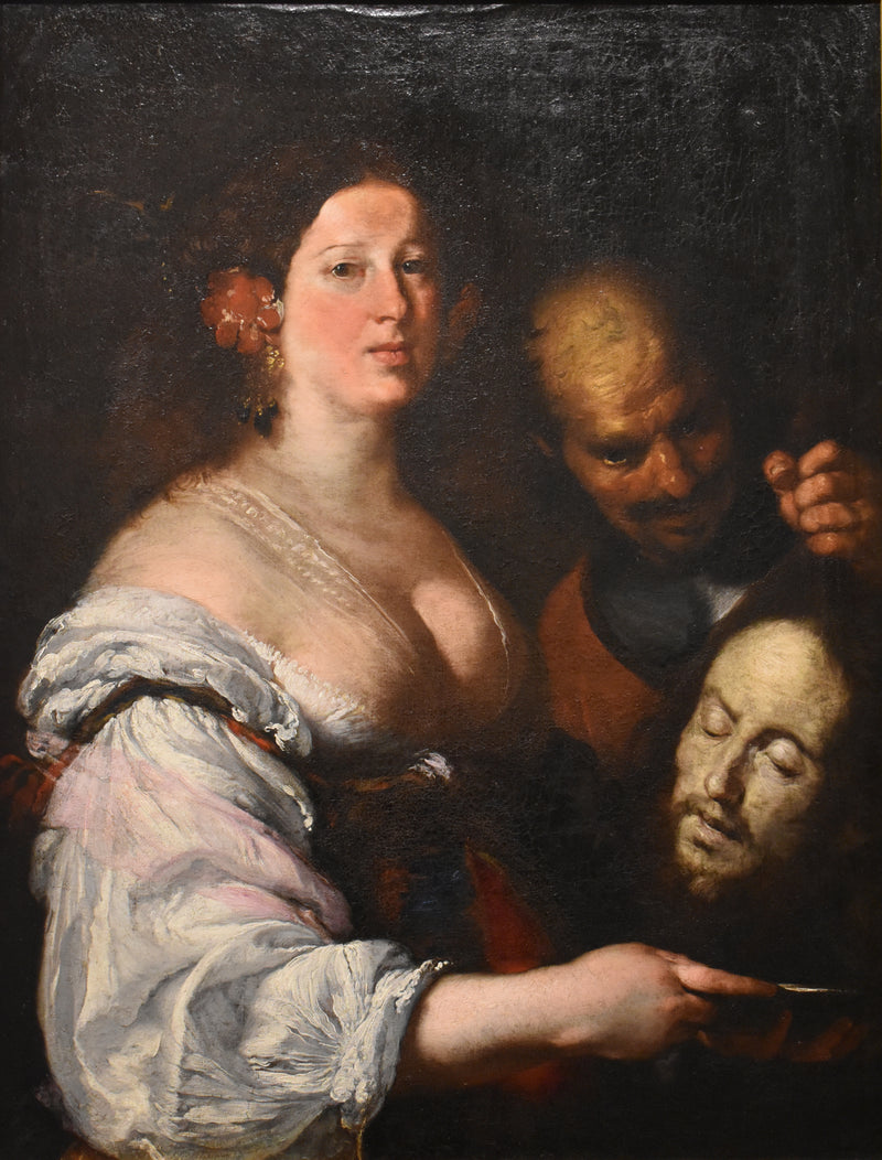 Salomé recevant du bourreau la tête de saint Jean-Baptiste - Bernardo Strozzi