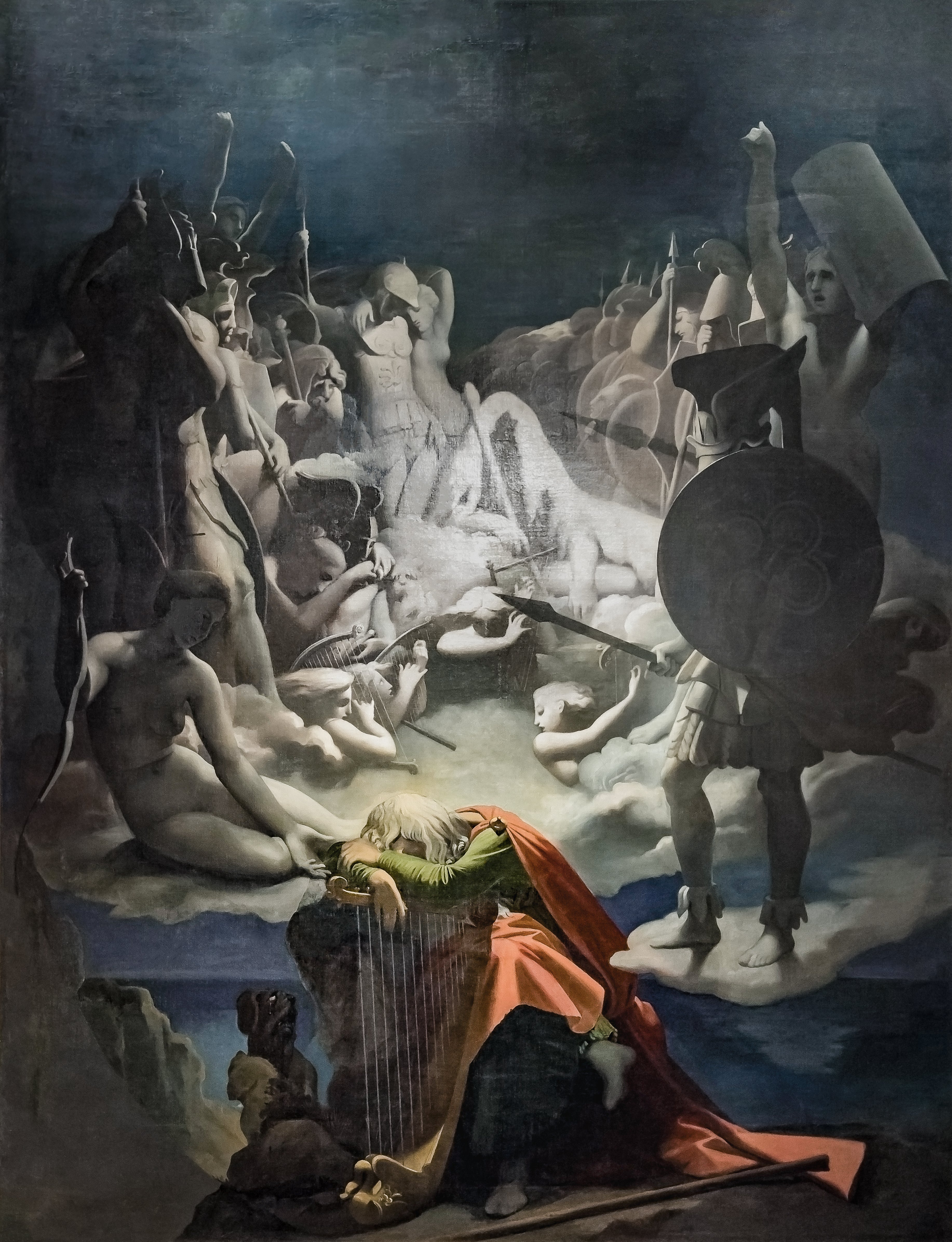 Ossian'ın Rüyası - Jean-Auguste-Dominique Ingres