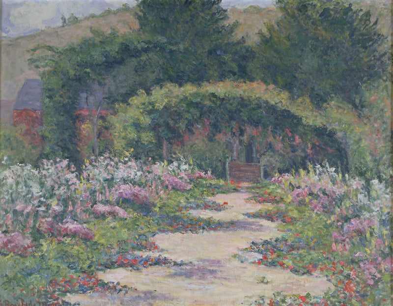 Claude Monet'in Giverny'deki Bahçesi ve Evi - Blanche Hoschede Monet