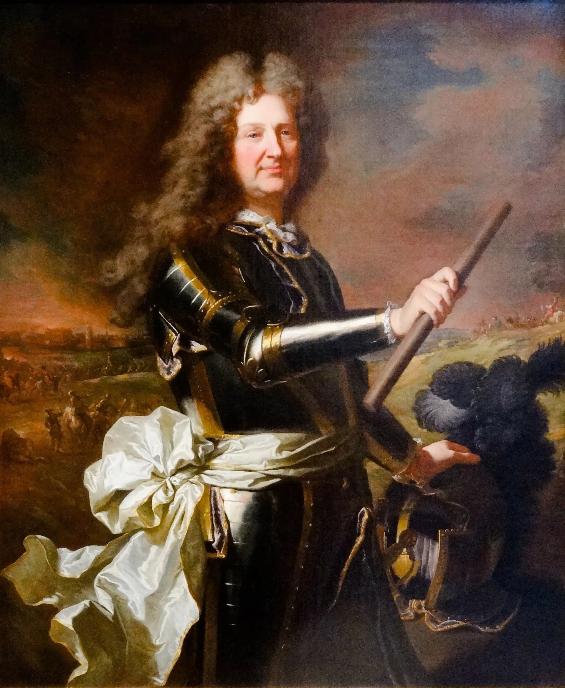 Portrait de Robert Jean Antoine de Franquetot comte de Coigny - Hyacinthe Rigaud - Alpha Reproduction