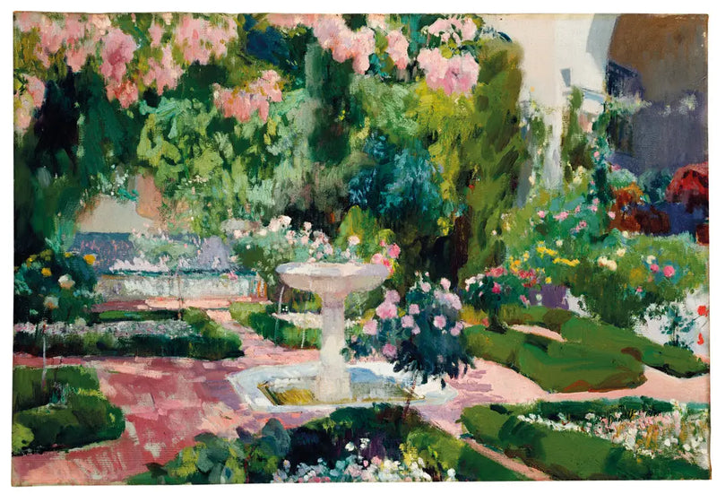 Sorolla Evi Bahçesi (1918-1919) - Joaquín Sorolla