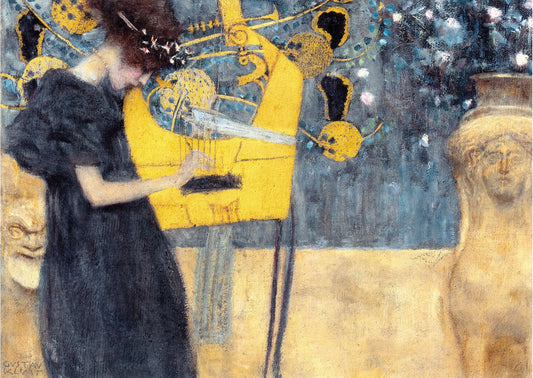🎶👩🎨 Müzik – Gustav Klimt (1895)