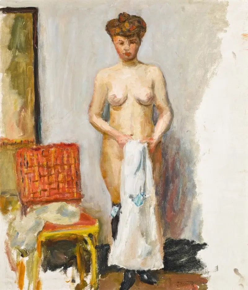 Hayır. Kırmızı sandalye - Pierre Bonnard