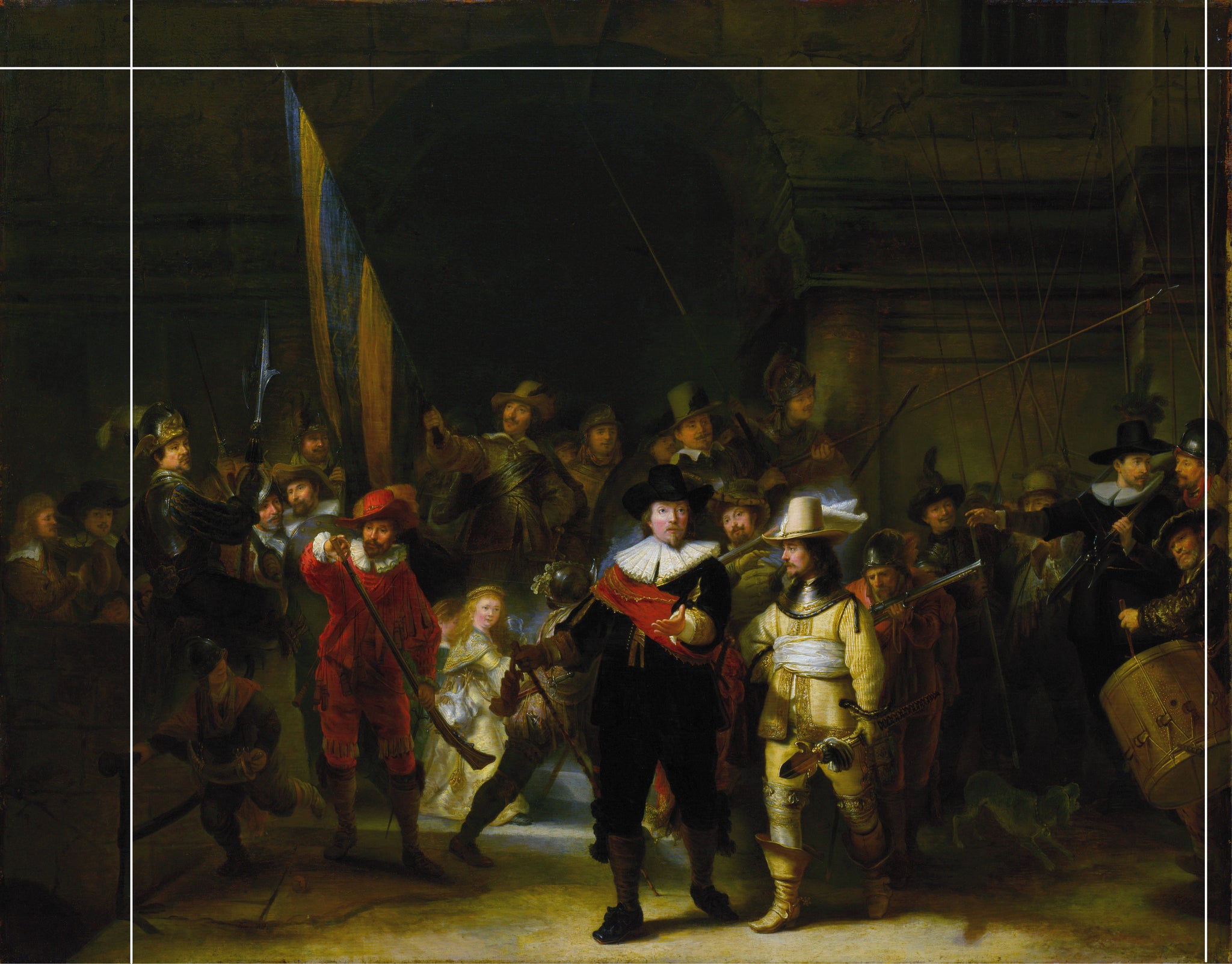 Gece Dönmesi - Rembrandt