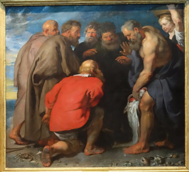Aziz Petrus Vergi Parası Buluyor - Peter Paul Rubens