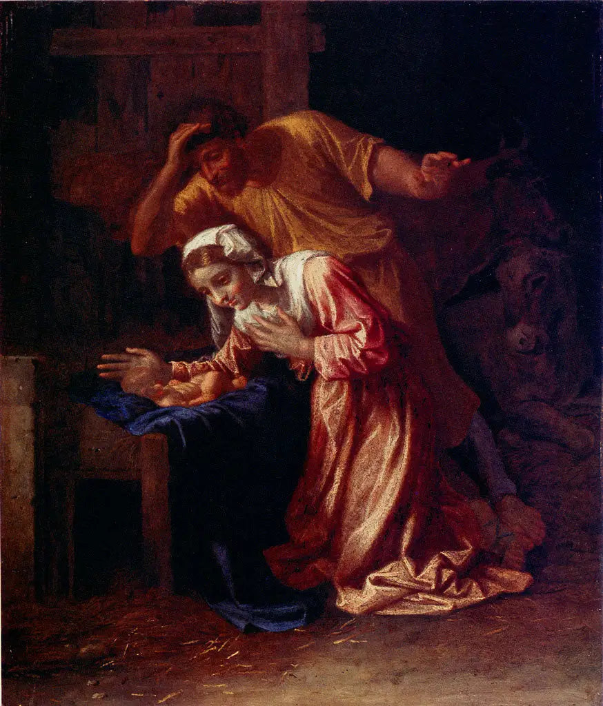 La Nativité - Nicolas Poussin - Alpha Reproduction
