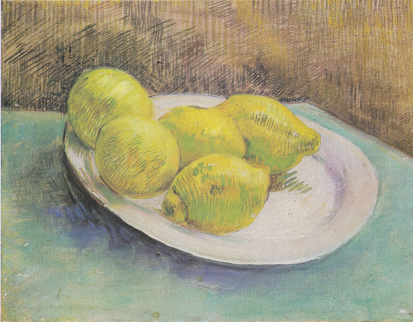 🍋 Tabakta limonlarla Natürmort – Vincent van Gogh (1887)