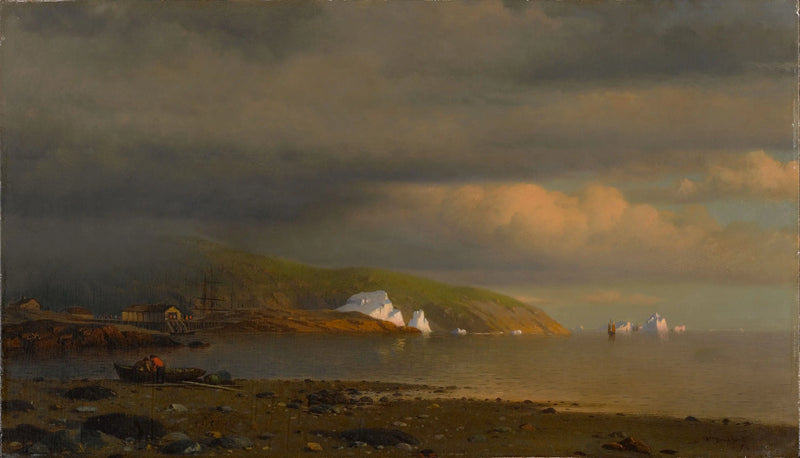 St. Johns Burnu yakınlarında, Labrador kıyısı - William Bradford