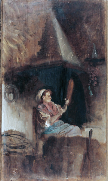 Şömine Yanında - Giuseppe De Nittis
