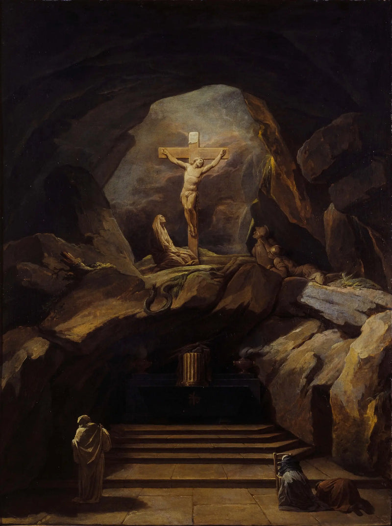Saint-Roch Kilisesi Calvaire Şapeli - Nicolas-Bernard Lepicié