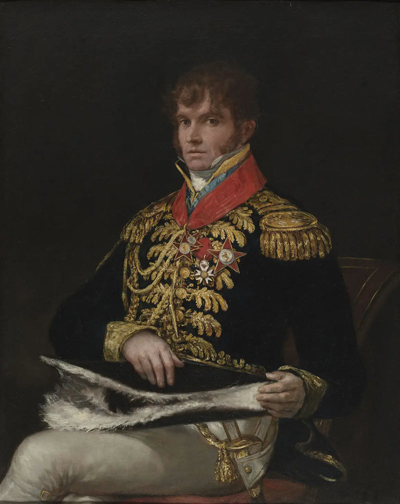 General Nicolas Philippe Guye Portresi - Francisco de Goya
