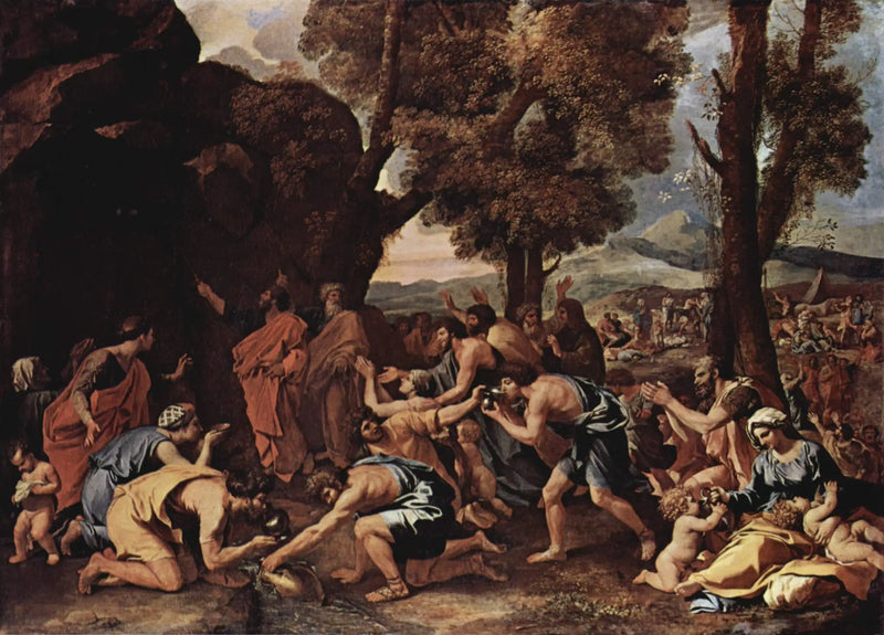 Kayalık Çarpması - Nicolas Poussin