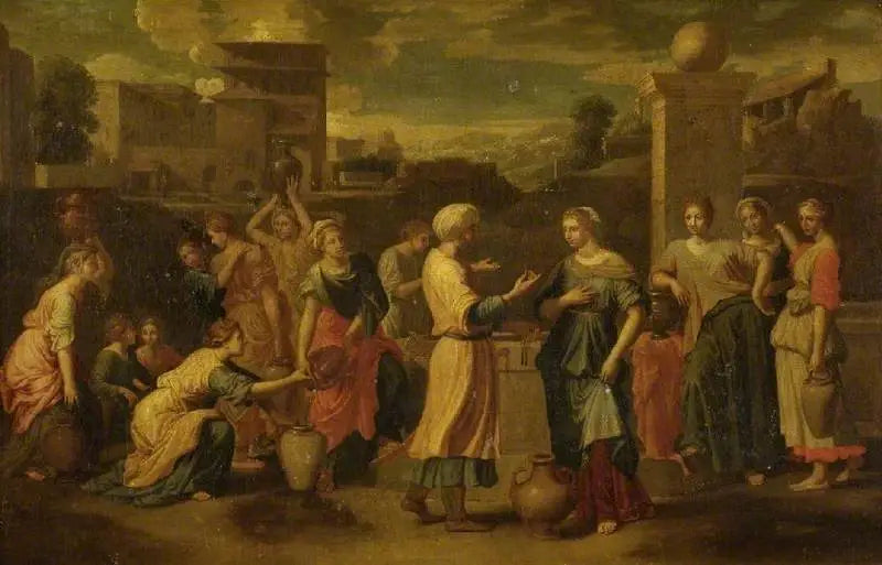Rebecca ve İlyas Çeşmesi - Nicolas Poussin