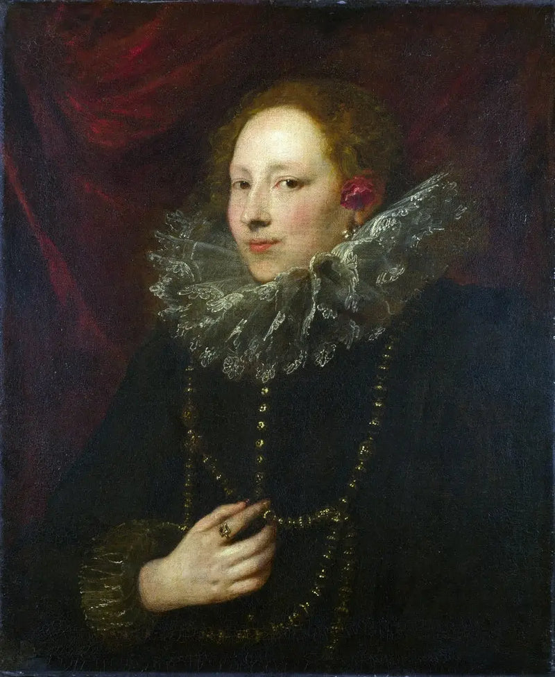 Kadın Portresi - Antoine van Dyck