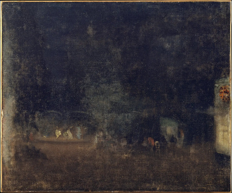Yeşil ve altın gece - James Abbott McNeill Whistler