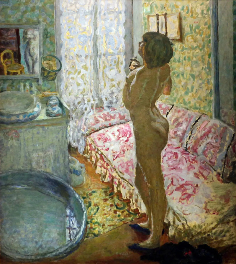 Arka Işıkta Nü - Pierre Bonnard