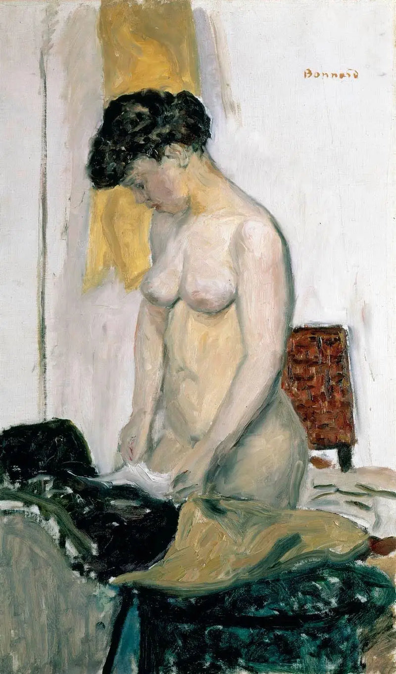 Profilde ayakta, Pierre Bonnard