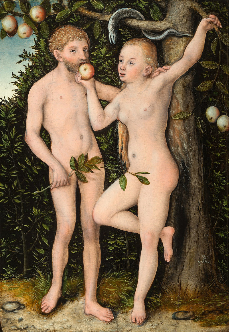 Adem ve Havva - Lucas Cranach the Elder