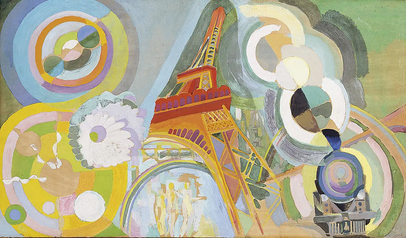 Hava, demir ve su - Robert Delaunay
