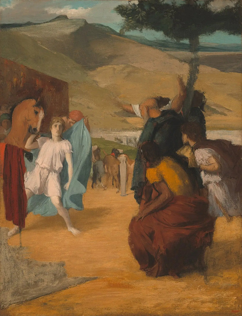 Alexandre ve Bükefalos - Edgar Degas