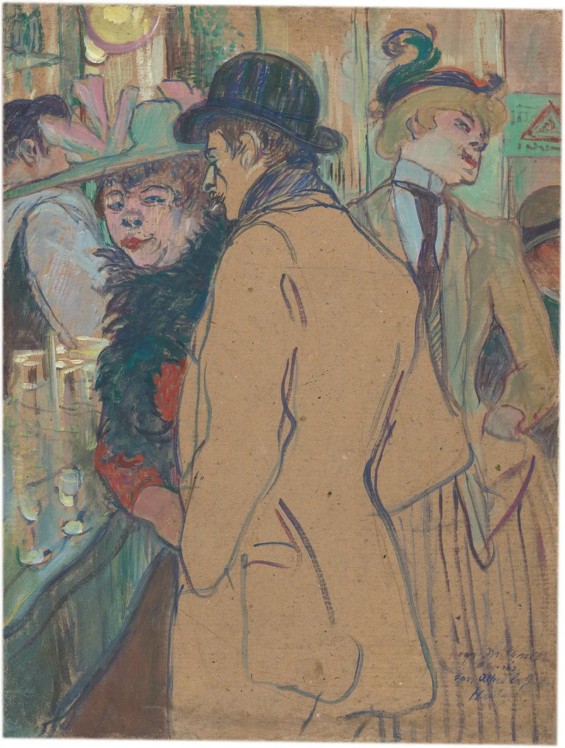 Alfred la Guigne - Henri de Toulouse-Lautrec
