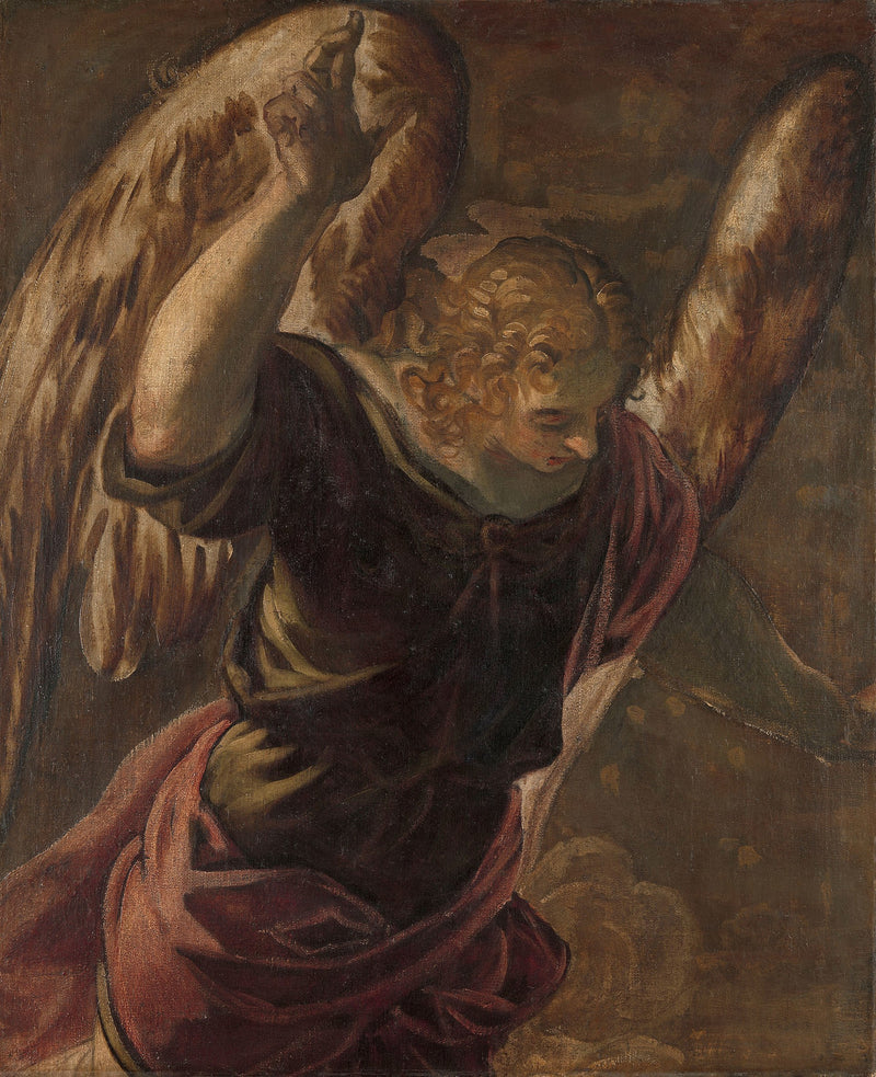 Müjde Anası Meleği - Jacopo Tintoretto