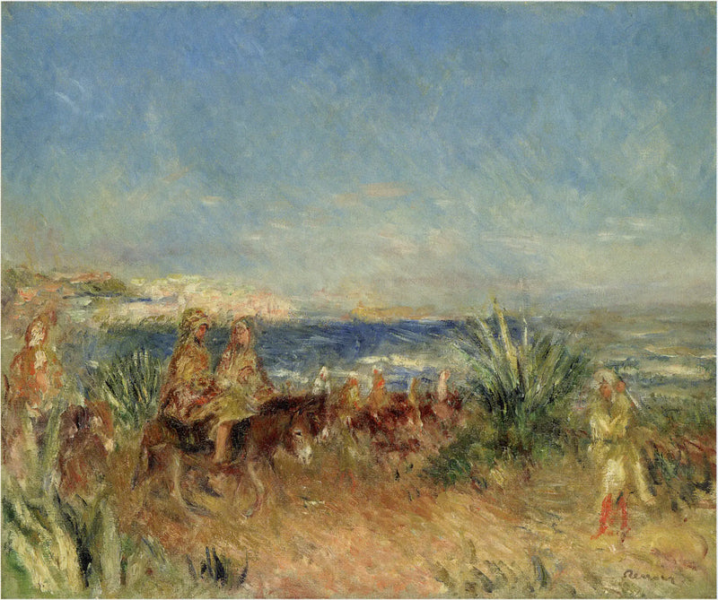 Eşekler Üzerindeki Araplar - Pierre-Auguste Renoir