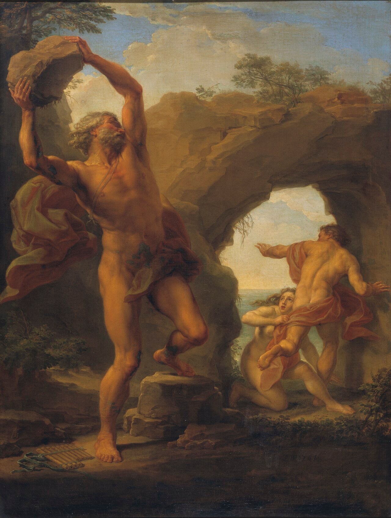Atis et Galathée - Pompeo Batoni