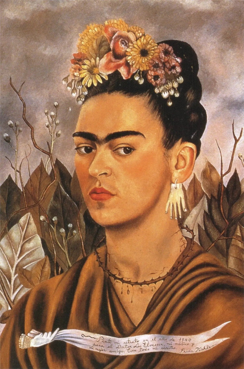Dr. Eloessser'e Adanmış Otoporträt - Frida Kahlo