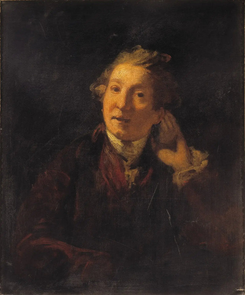 Sanatçının sağır adam olarak otoportresi - Joshua Reynolds