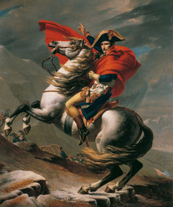 Bonaparte Büyük Saint Bernard'ı Geçiyor - Jacques-Louis David