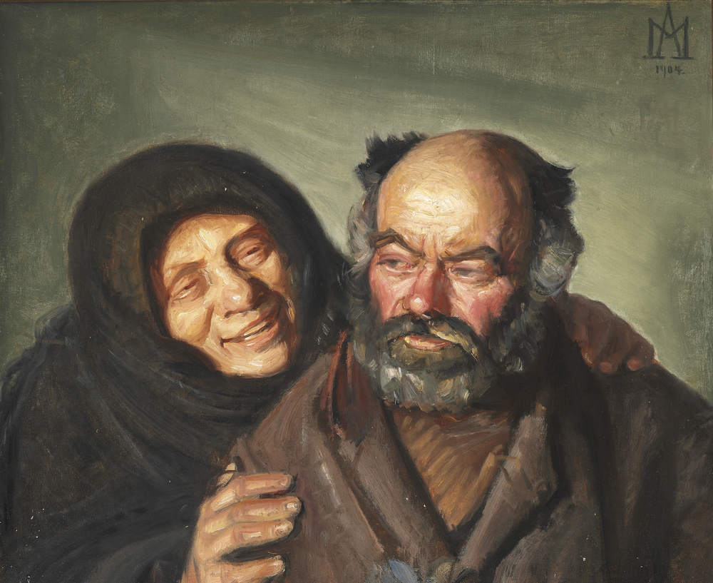 Bonatzi et la joyeuse Elsie - Michael Peter Ancher - Alpha Reproduction