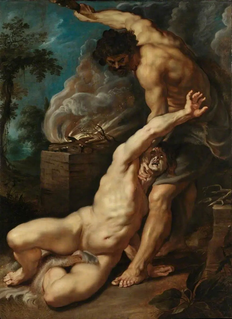Habil'i Öldüren Kabil - Peter Paul Rubens