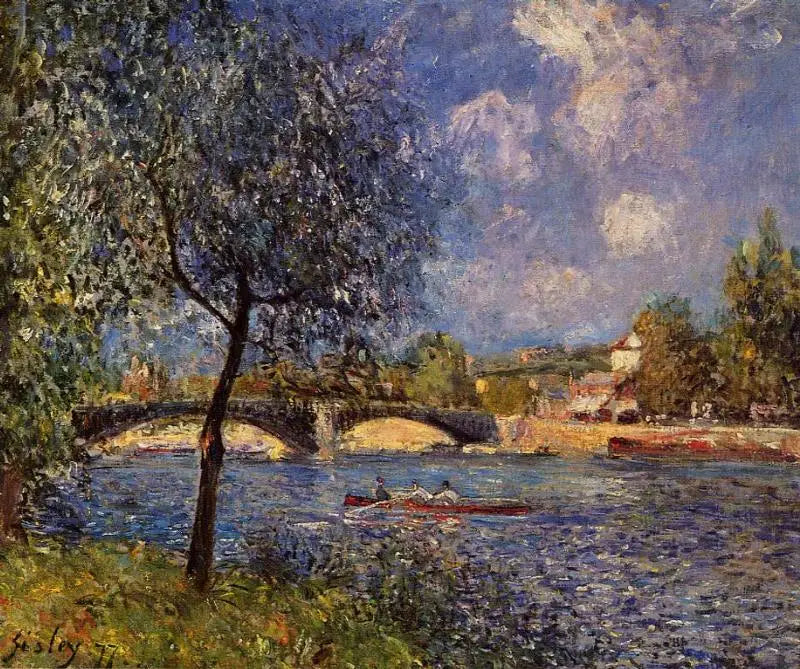Bristol Kanalı, akşam - Alfred Sisley