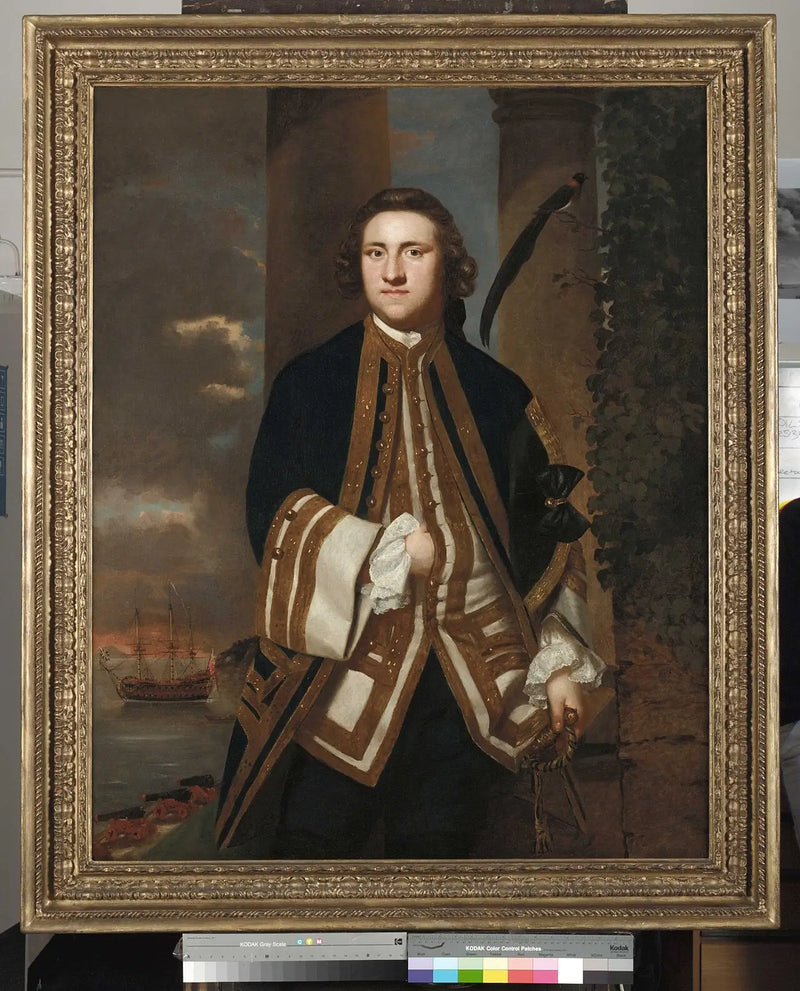 Kaptan Saygıdeğer George Edgcumbe, 1720-1795 - Joshua Reynolds