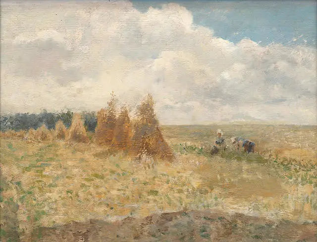 Buğday Tarlası - Eugène Boudin