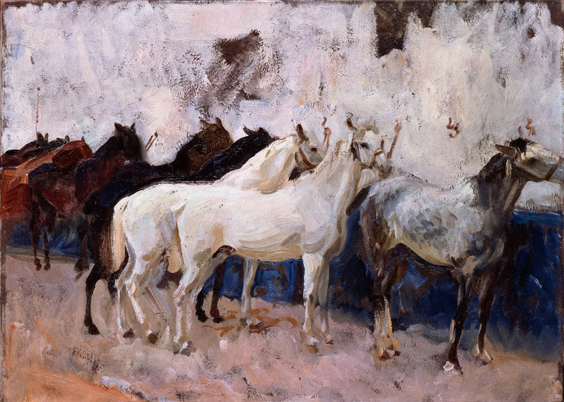 Palma'daki Atlar - John Singer Sargent
