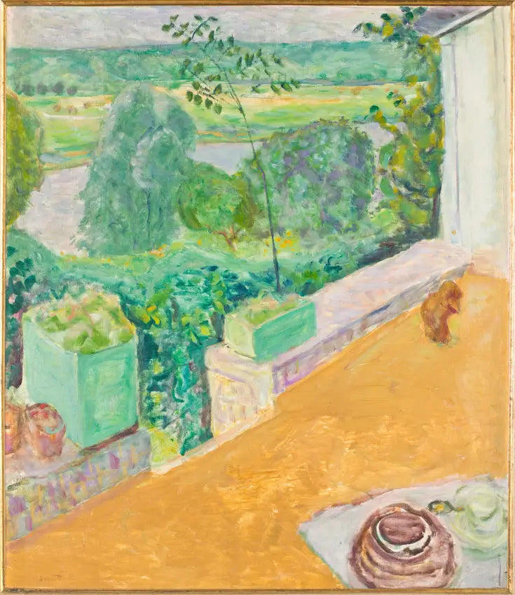 Terasta Köpek - Pierre Bonnard